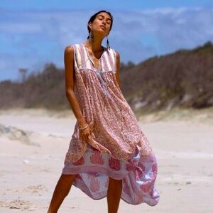 NWT Daughters of India Aahna Bluebell Dress